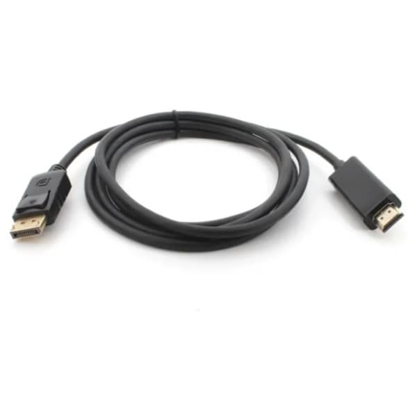 JWD konverter kabl DisplayPort na HDMI (m/m) 1.8m crni 1