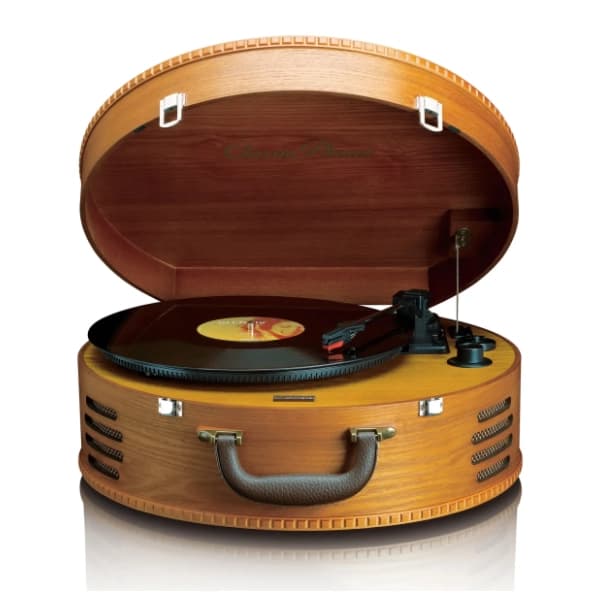 LENCO Classic Phono TT-34 braon gramofon 0