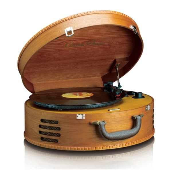 LENCO Classic Phono TT-34 braon gramofon 1