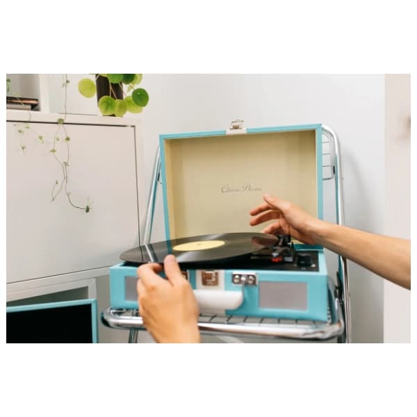 LENCO TT-110BUWH Classic Phono gramofon 7