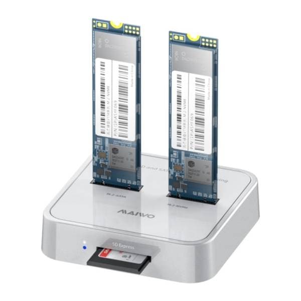 MAIWO Docking station K3016SD USB-C 3.1/2x M.2 (SATA + PCIe NVMe) 0