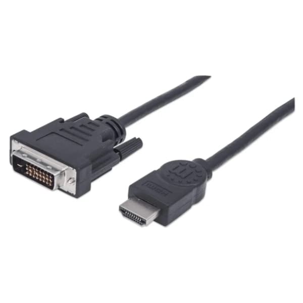 MANHATTAN konverter kabl HDMI na DVI-D (24+1) 372503 (m/m) 18m 0
