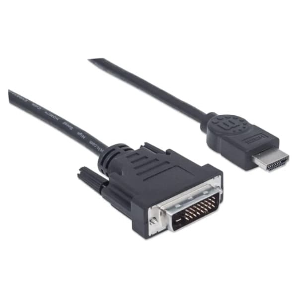 MANHATTAN konverter kabl HDMI na DVI-D (24+1) 372503 (m/m) 18m 1