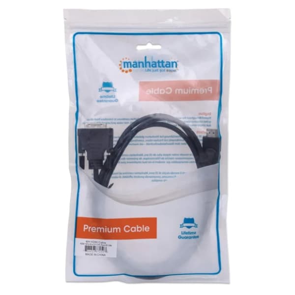 MANHATTAN konverter kabl HDMI na DVI-D (24+1) 372503 (m/m) 18m 4