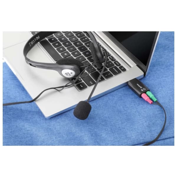 MANHATTAN zvučna kartica (150859) USB-A/M 2x3.5mm 8
