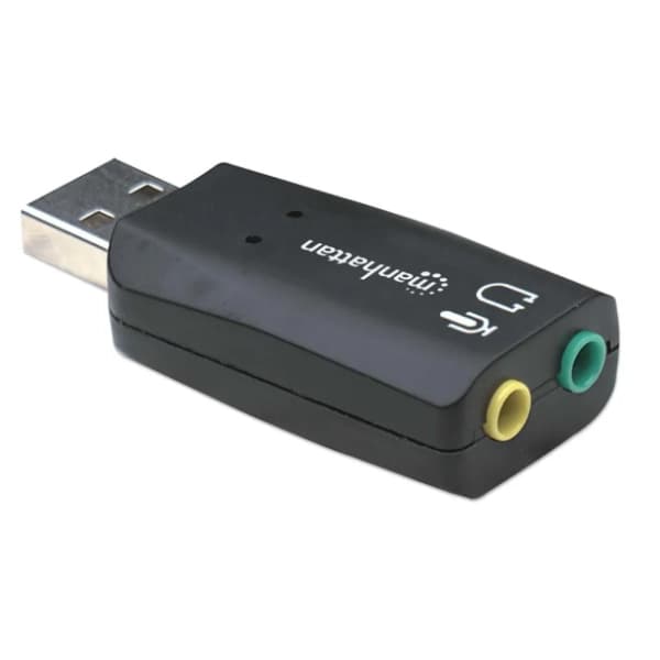 MANHATTAN zvučna kartica (150859) USB-A/M 2x3.5mm 1