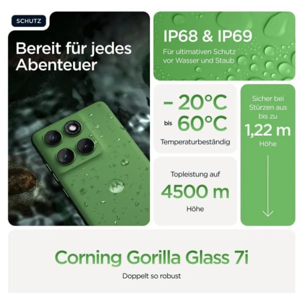 MOTOROLA Edge 60 12/256GB Pantone Shamrock (PB7H0032RS) 10