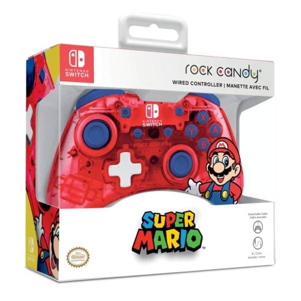 PDP Nintendo Switch gamepad Rock Candy Mini Mario 2