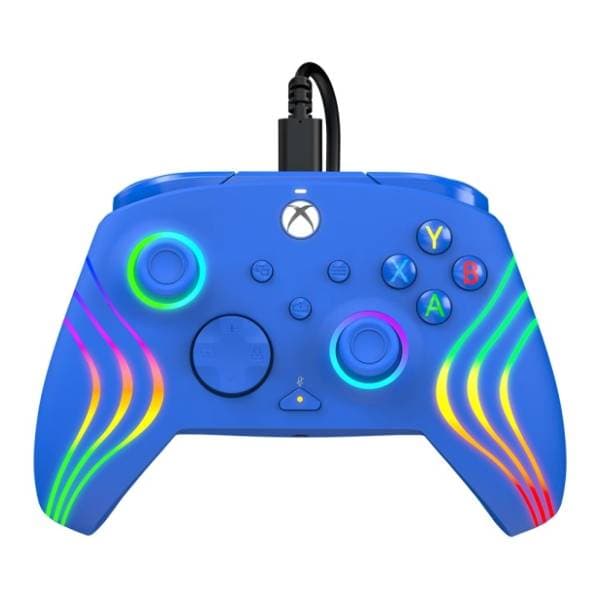 PDP XBOX Afterglow Wave Blue gamepad 0