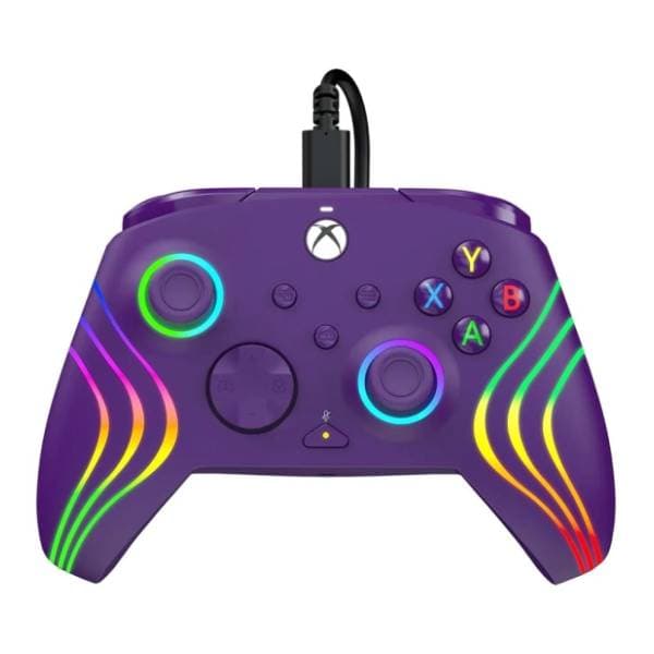 PDP XBOX Afterglow Wave Purple gamepad 0