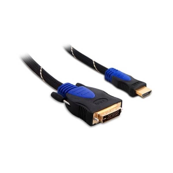 S-LINK konverter kabl HDMI na DVI 24+1 (m/m) Gold 1.5m 0