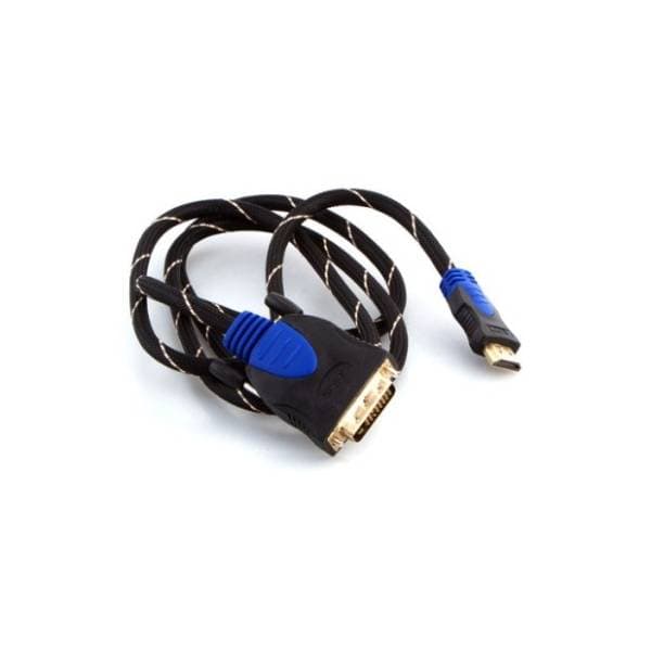 S-LINK konverter kabl HDMI na DVI 24+1 (m/m) Gold 1.5m 1
