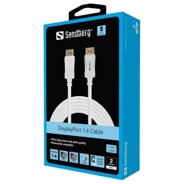 SANDBERG kabl DisplayPort 1.4 8K 2m 2
