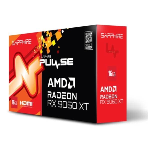 SAPPHIRE AMD Radeon RX 9060 XT PULSE Gaming OC 16GB GDDR6 128-bit grafička kartica 7