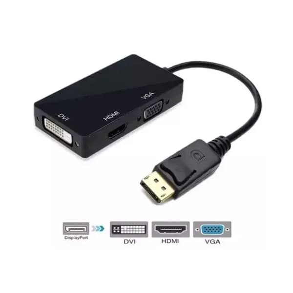 VELTEH konverter DisplayPort (m) na HDMI (ž) + VGA (ž) + DVI (ž) KT-D2HVD-59 0