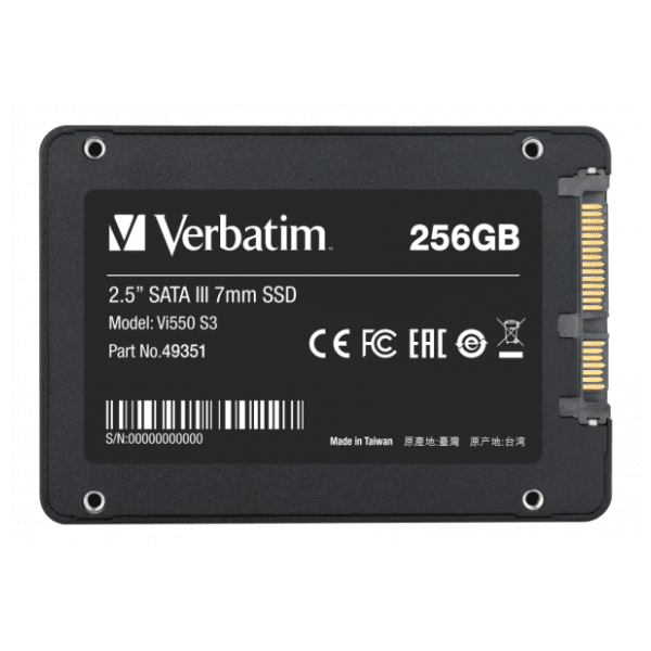 VERBATIM SSD 256GB Vi550 S3 1