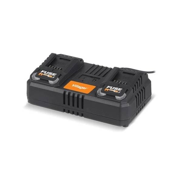 VILLAGER Fuse 18V dvostruki brzi punjač 2x4.5A 0