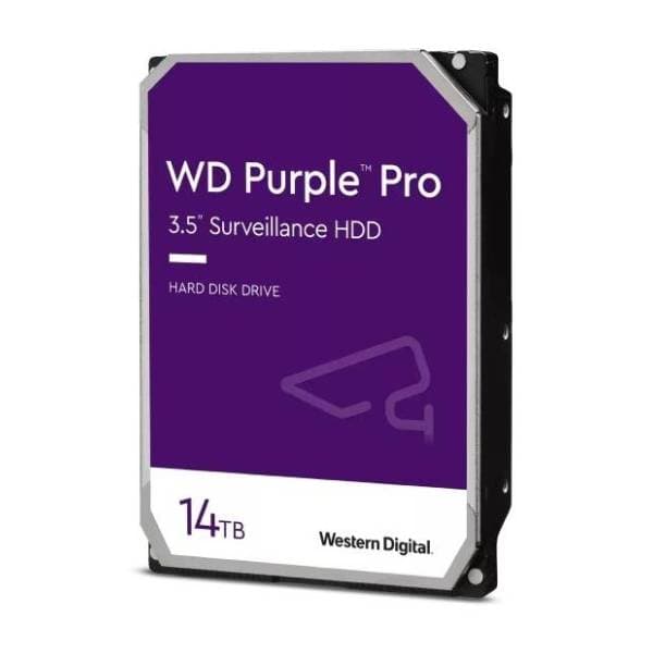 WESTERN DIGITAL hard disk 14TB WD142PURP Purple Pro 1