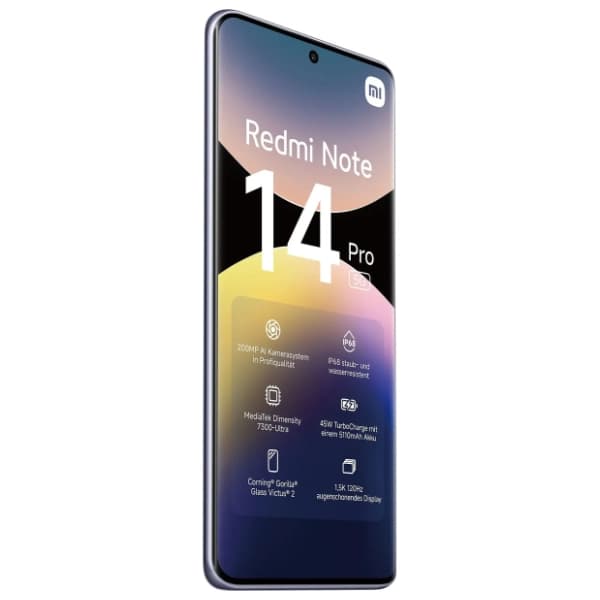 XIAOMI Redmi Note 14 Pro 5G 8/256GB Lavender Purple (MZB0IMKEU) 14