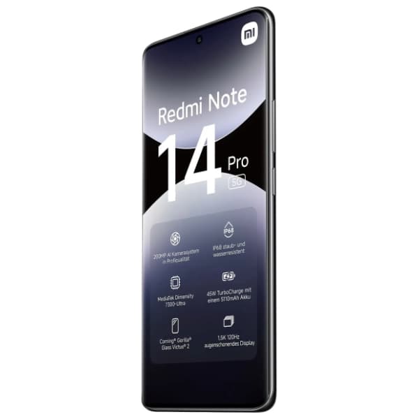 XIAOMI Redmi Note 14 Pro 5G 8/256GB Midnight Black (MZB0I8MEU) 12
