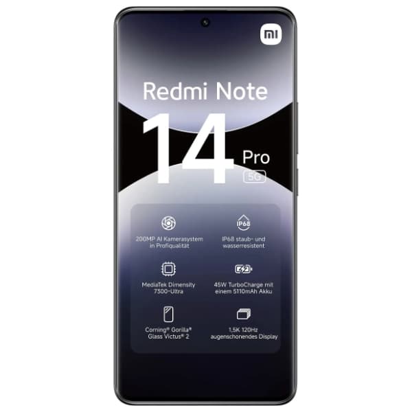 XIAOMI Redmi Note 14 Pro 5G 8/256GB Midnight Black (MZB0I8MEU) 13