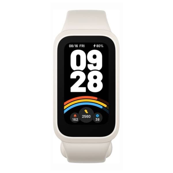 XIAOMI Smart Band 9 Active Beige White fitnes narukvica 1