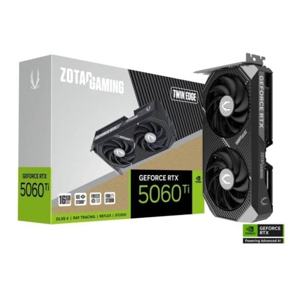ZOTAC nVidia GeForce RTX 5060 Ti GAMING Twin Edge 16GB GDDR7 128-bit grafička kartica 0