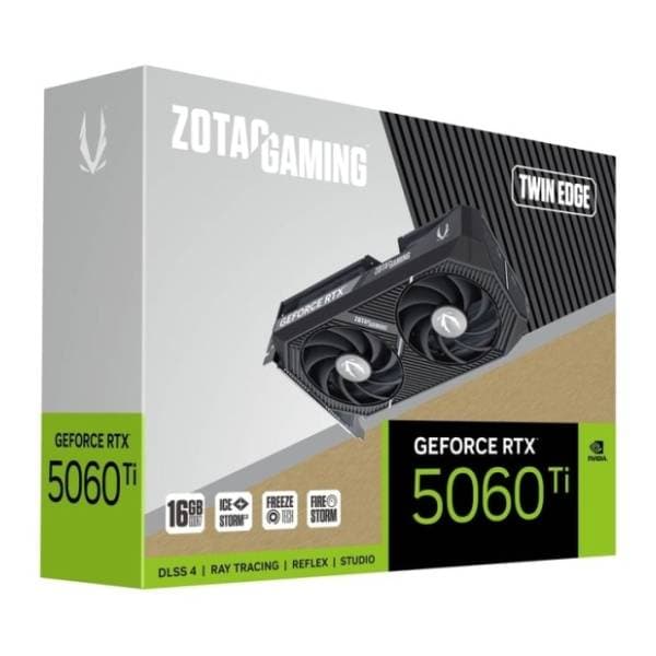 ZOTAC nVidia GeForce RTX 5060 Ti GAMING Twin Edge 16GB GDDR7 128-bit grafička kartica 6