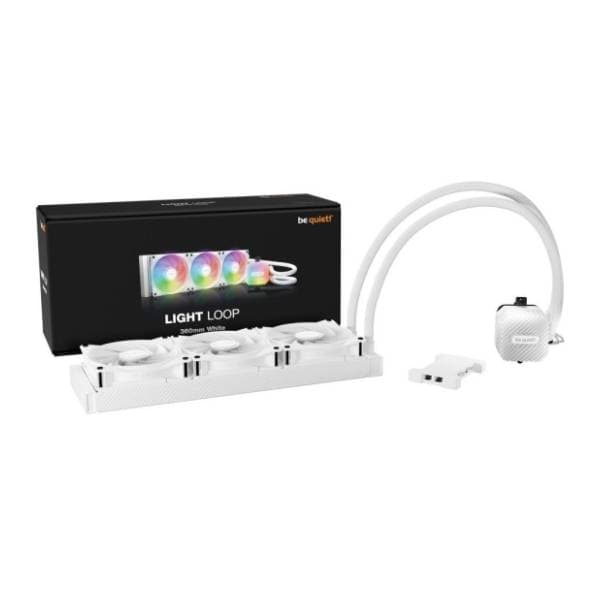Be Quiet Light Loop 360mm ARGB White BW023 vodeno hlađenje 2