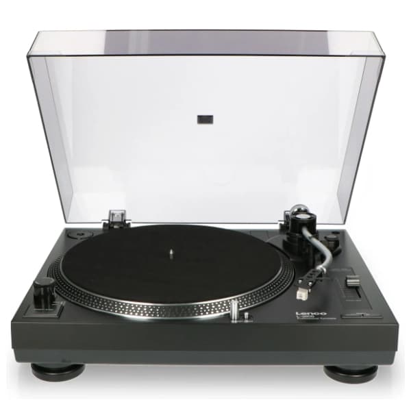 LENCO L-3808 crni gramofon 0