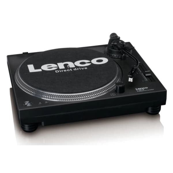 LENCO L-3818BK Direct Drive crni gramofon 3