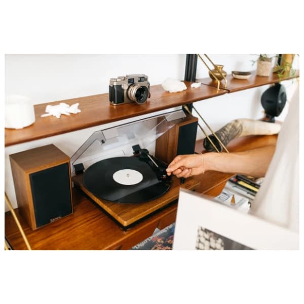 LENCO LS-100WD gramofon sa zvučnicima 9