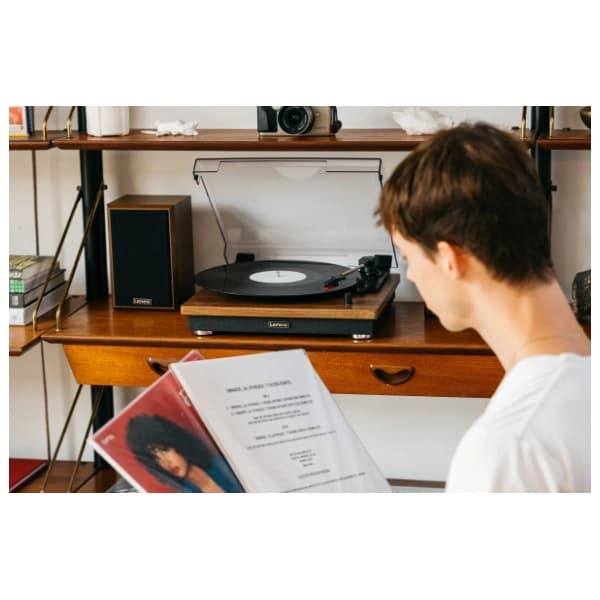 LENCO LS-100WD gramofon sa zvučnicima 10