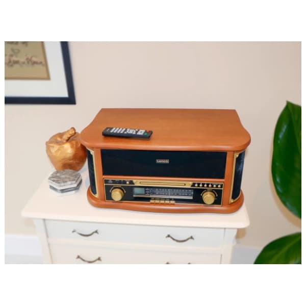 LENCO TCD-2551WD Classic Phono Retro gramofon 12
