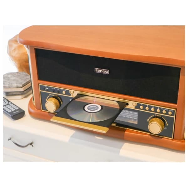 LENCO TCD-2551WD Classic Phono Retro gramofon 15