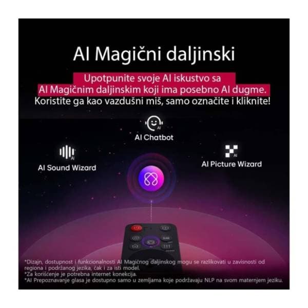 LG QNED televizor 55QNED87A3B 3