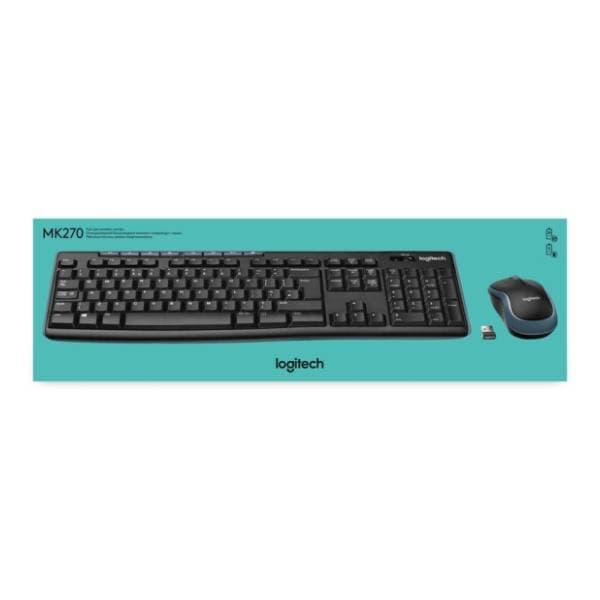 LOGITECH set bežični miš i tastatura MK270 EN(US) 4