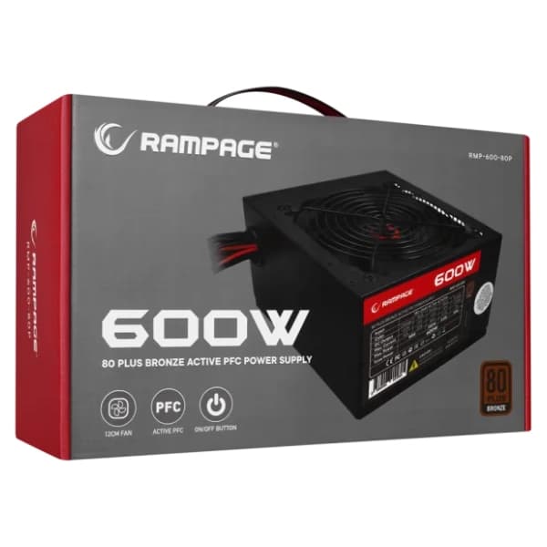 RAMPAGE napajanje RMP-600-80P 2