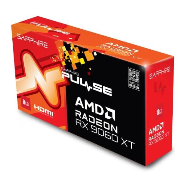 SAPPHIRE AMD Radeon RX 9060 XT PULSE OC 8GB GDDR6 128-bit grafička kartica 6