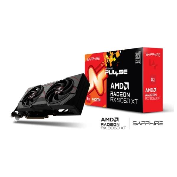SAPPHIRE AMD Radeon RX 9060 XT PULSE OC 8GB GDDR6 128-bit grafička kartica 8