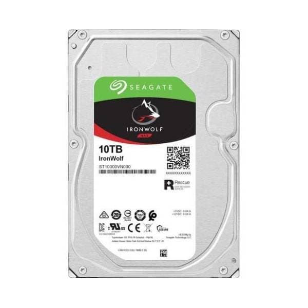 SEAGATE hard disk 10TB ST10000VN000 Ironwolf 3