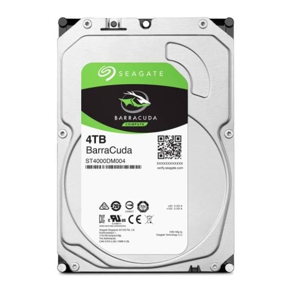 SEAGATE hard disk 4TB Barracuda ST4000DM004 0