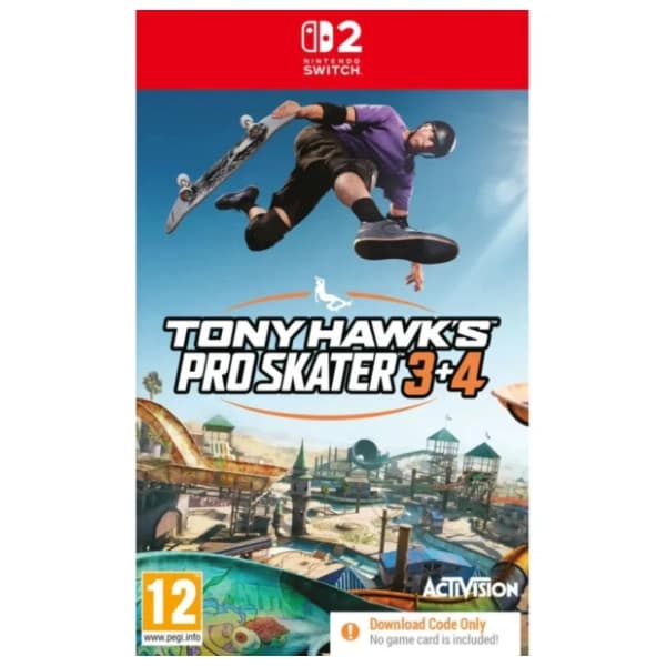 SWITCH 2 Tony Hawk's Pro Skater 3 + 4 (CIAB) 0