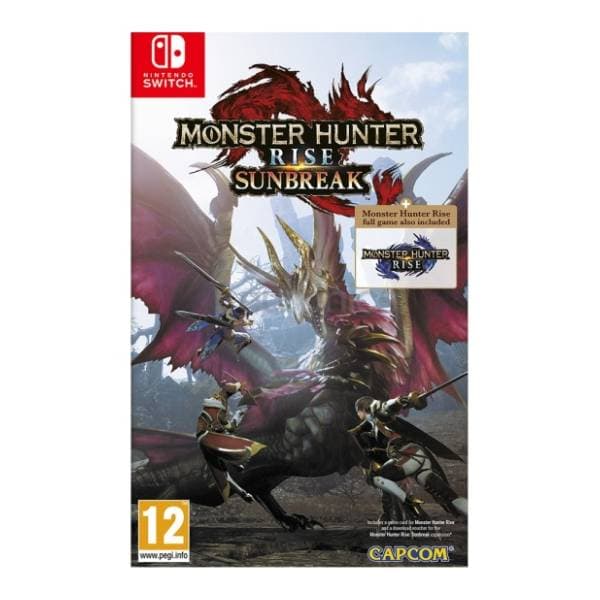 SWITCH Monster Hunter Rise + Sunbreak Expansion 0