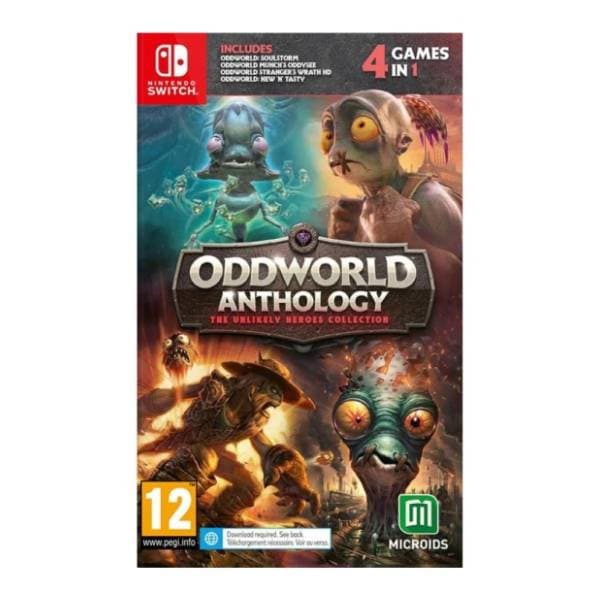 SWITCH Oddworld Anthology: The Unlikely Heroes Collection 0