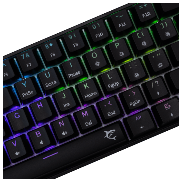 WHITE SHARK tastatura Shinobi 2 US Black Blue 5