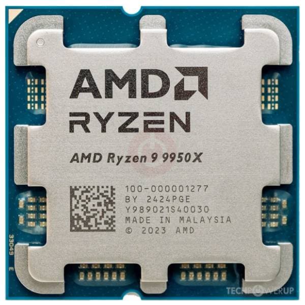 AMD Ryzen 9 9950X 16-Core 4.30 GHz (5.70 GHz) WOF procesorc Tray 0