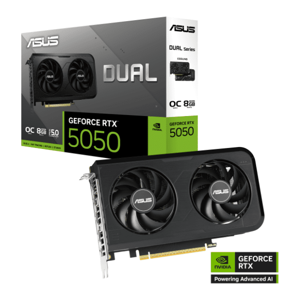 ASUS nVidia GeForce RTX 5050 Dual OC Edition 8GB GDDR6 128-bit grafička kartica 15