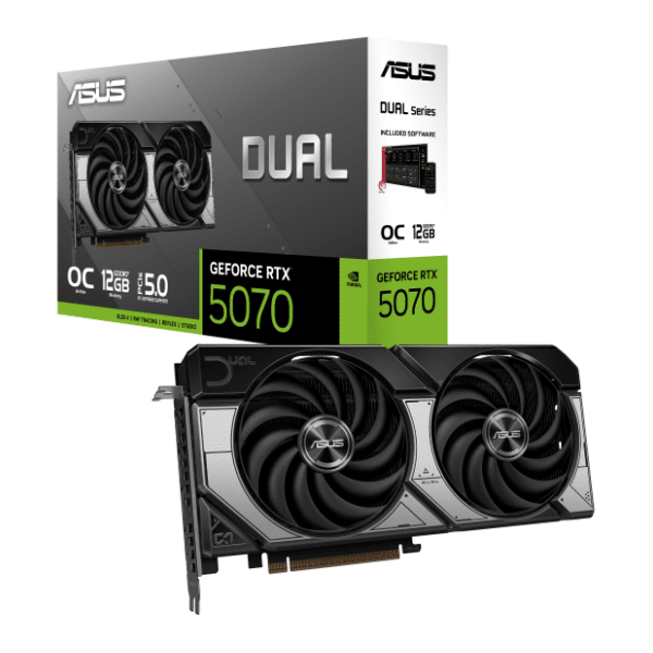 ASUS nVidia GeForce RTX 5070 Dual OC Edition 12GB GDDR7 192-bit grafička kartica 0
