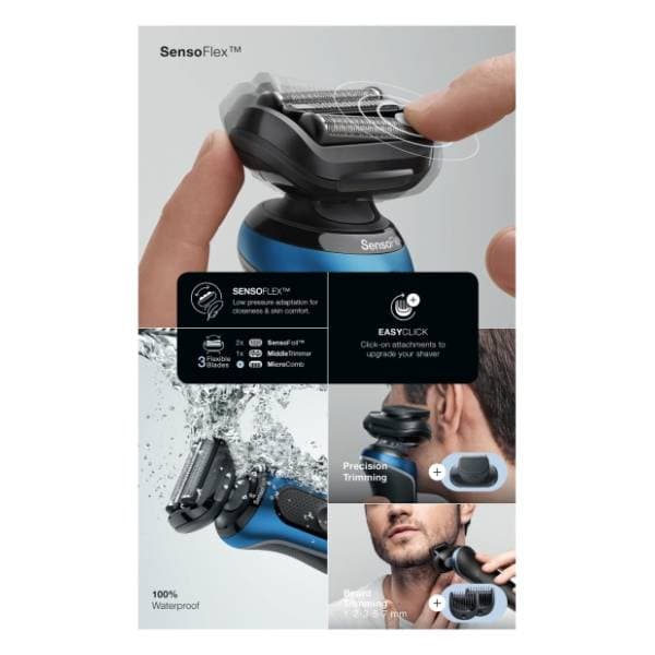 BRAUN aparat za brijanje 60-B7500cc 5